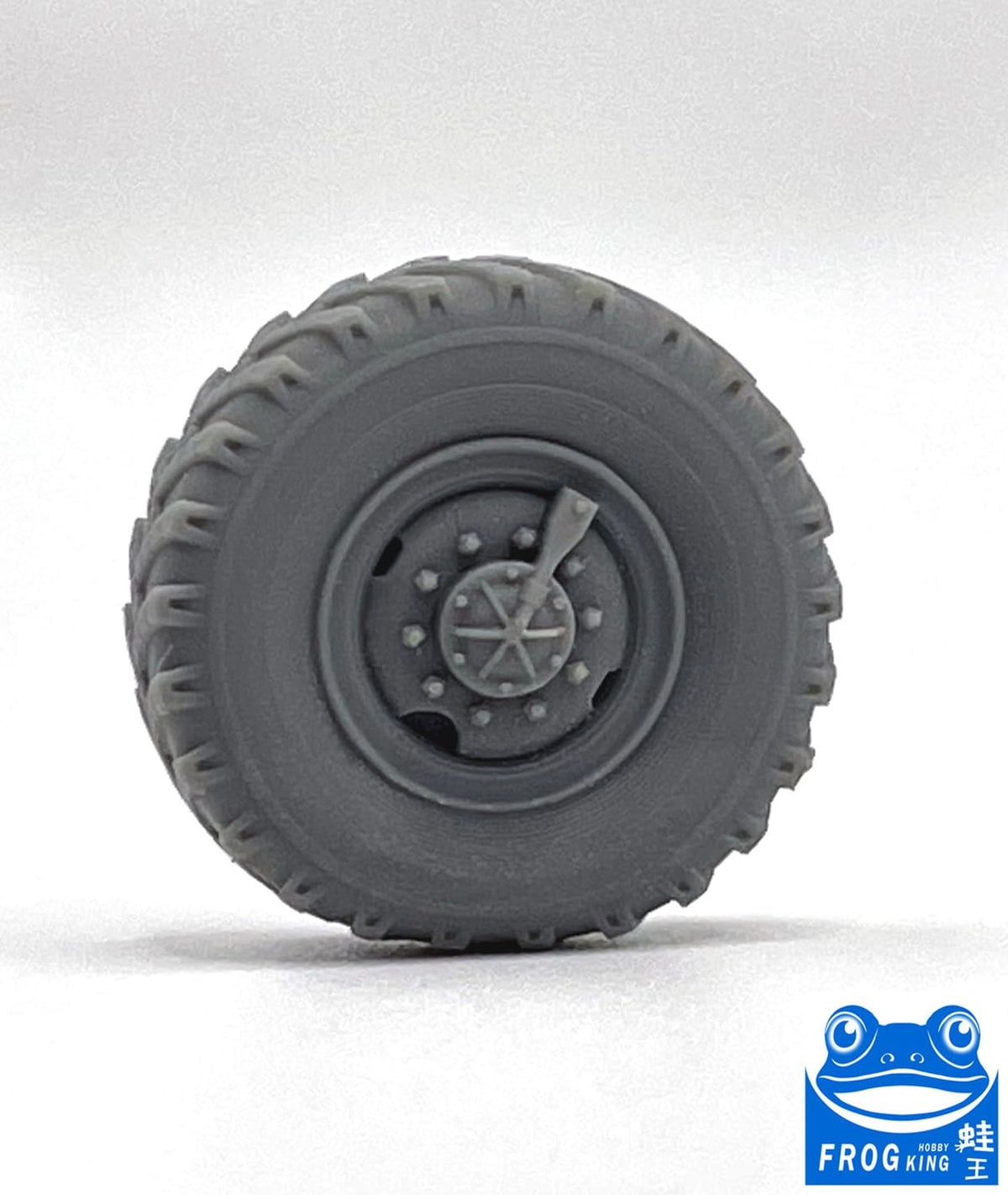 フロッグキングホビー 1/72 URAL-4320 6x6トラック 自重変形タイヤセット 3Dプリント製キット FGK72014