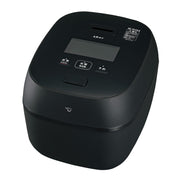 Zojirushi Mahobin Rice Cooker 5.5 Go Flame Cooker Flagship Model Pressure IH Type Made in Japan 2 Care Points Dark Ink NW-FC10-BZ