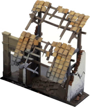Vua Ếch Sở Thích Chiến Tranh 1/72 Chiếc Diorama Series Tòa Nhà Châu Á Tàn Tích 3D Bộ In FGK72008