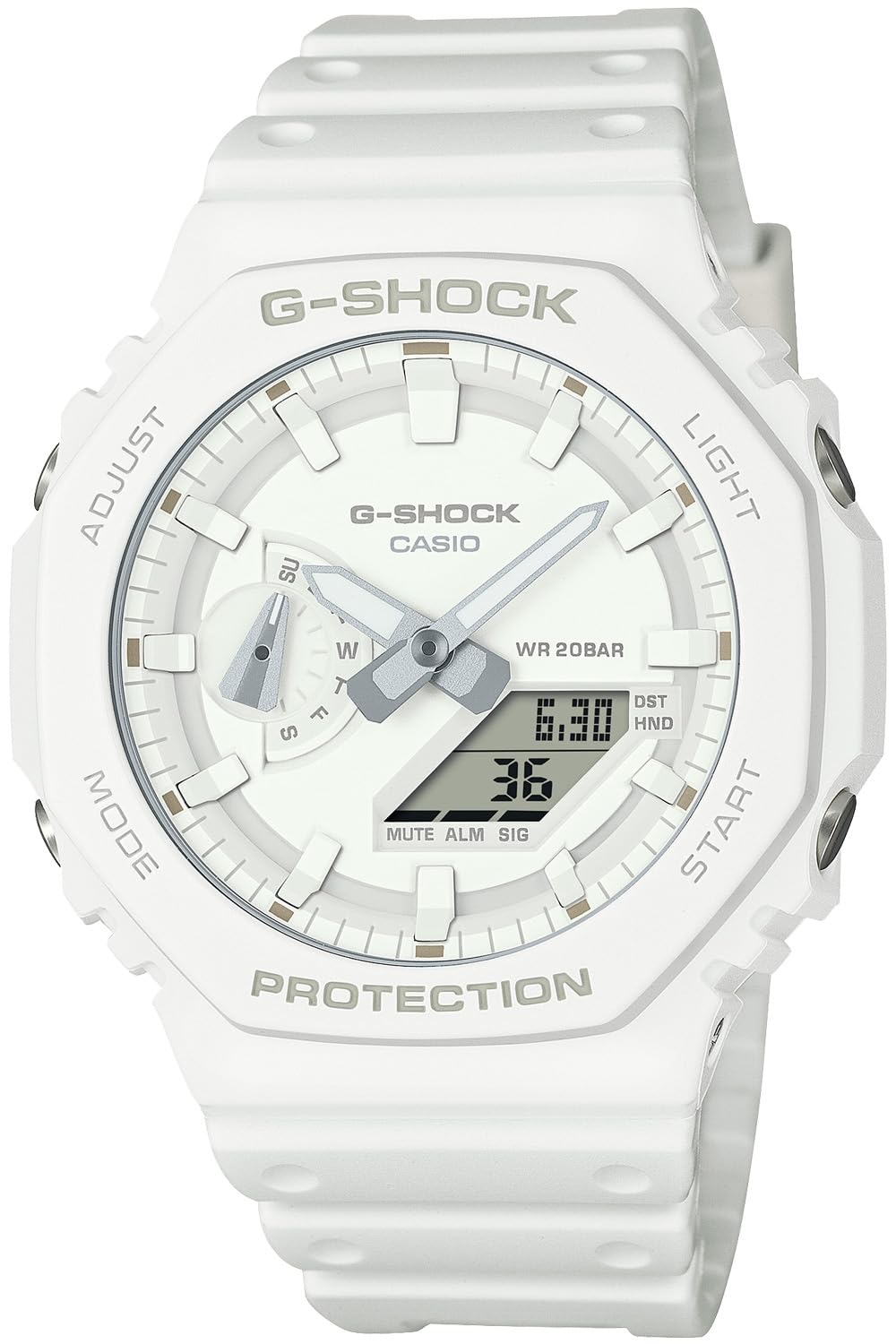 [Casio] G-Shock Watch [Domestic Genuine Product] TONE-ONTONE series GA-2100-7A7JF Men's White