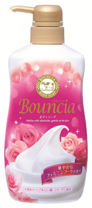 Bouncia Body Soap Feminine Bouquet Scent Pump 550mL