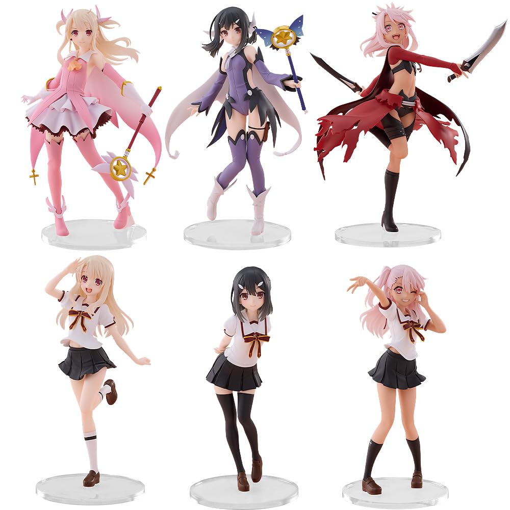 VISION 극장판 「Fate/kaleid liner 프리즈마☆일리야 Licht 이름이 없는 소녀」【BOX】CHILLfigg 극장판 「Fate/kaleid liner 프리즈마☆이리야 Licht 이름이 없는 소녀”(6개입) 플라스틱제 도장이 끝난 완성품 논스케일 전용 받침대 부속 전고 약 160 mm
