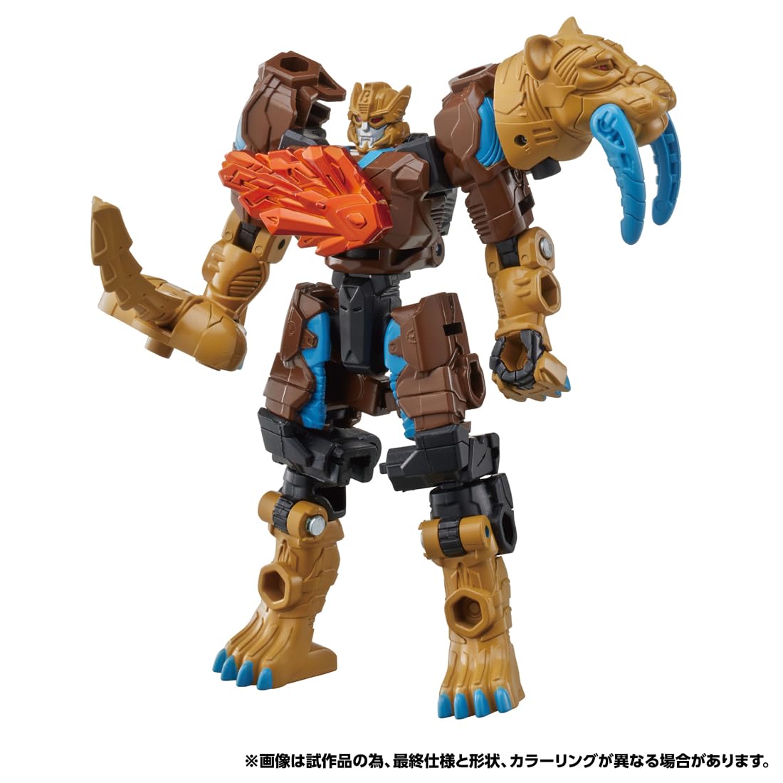 TAKARA TOMY Transformers Wild King WKWB-04 Energy Beast Frost Saber (Grand ver.)