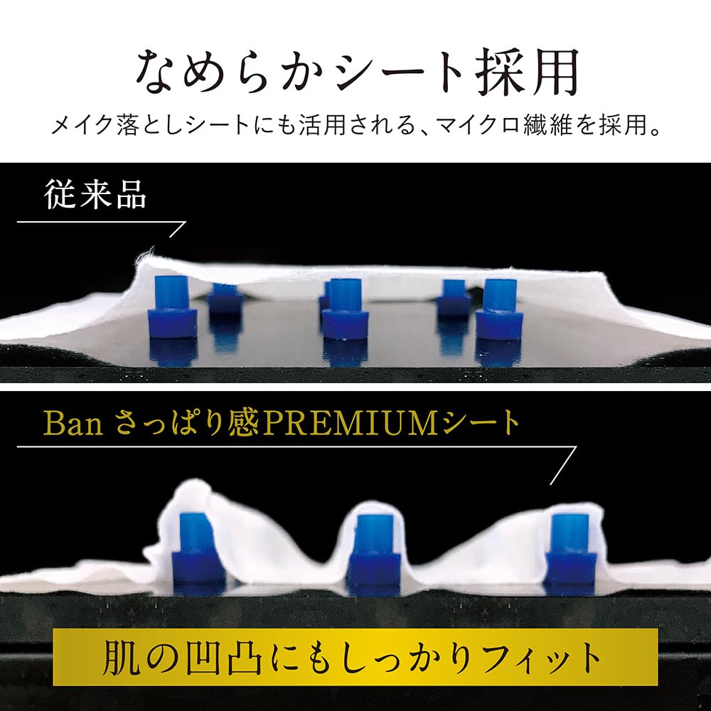 Ban (밴) 깔끔한 느낌 PREMIUM 시트 쿨 타입 내츄럴 비누 향기 30 장