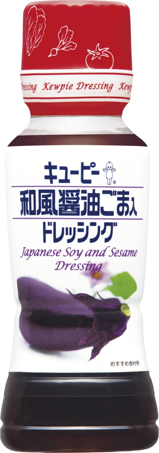 Kewpie Japanese style soy sauce sesame dressing 180ml x 4 bottles Salad