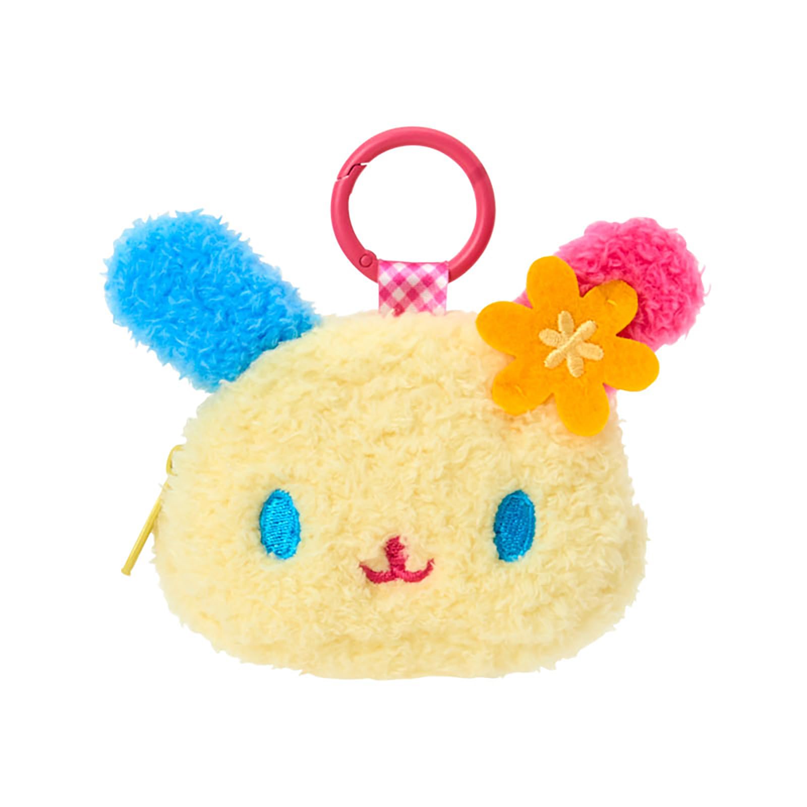 Sanrio Mini Pouch with Face-shaped Carabiner Usahana Ages 3 and up 016241