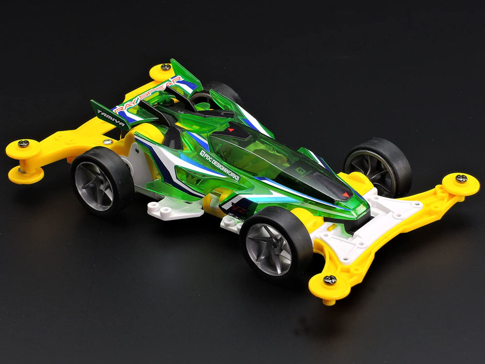 TAMIYA Racer Mini 4WD Series số 99 Rayspear VZ Chassis 18099