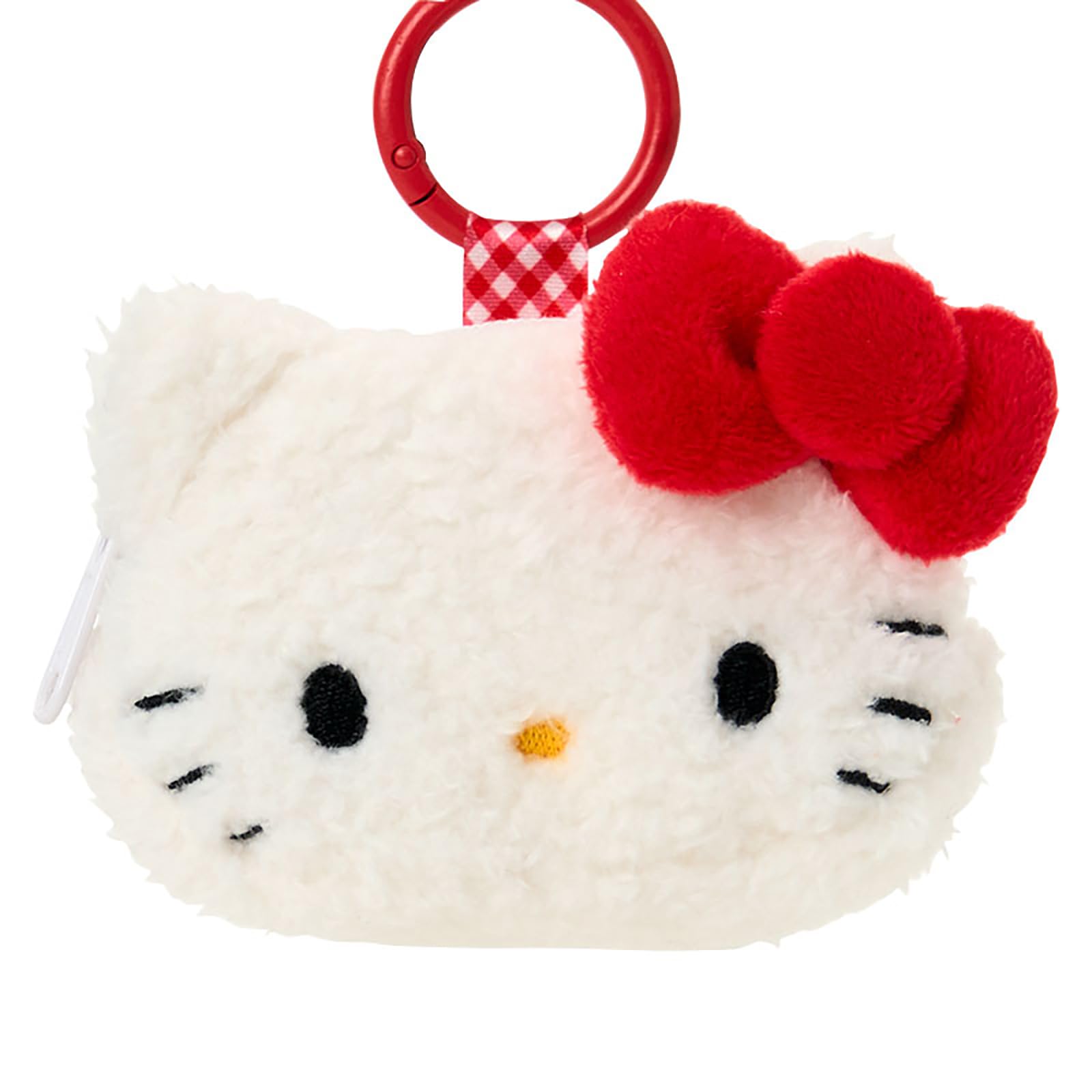 Sanrio (SANRIO) Mini pouch with face-shaped carabiner Hello Kitty Ages 3 and up 015423