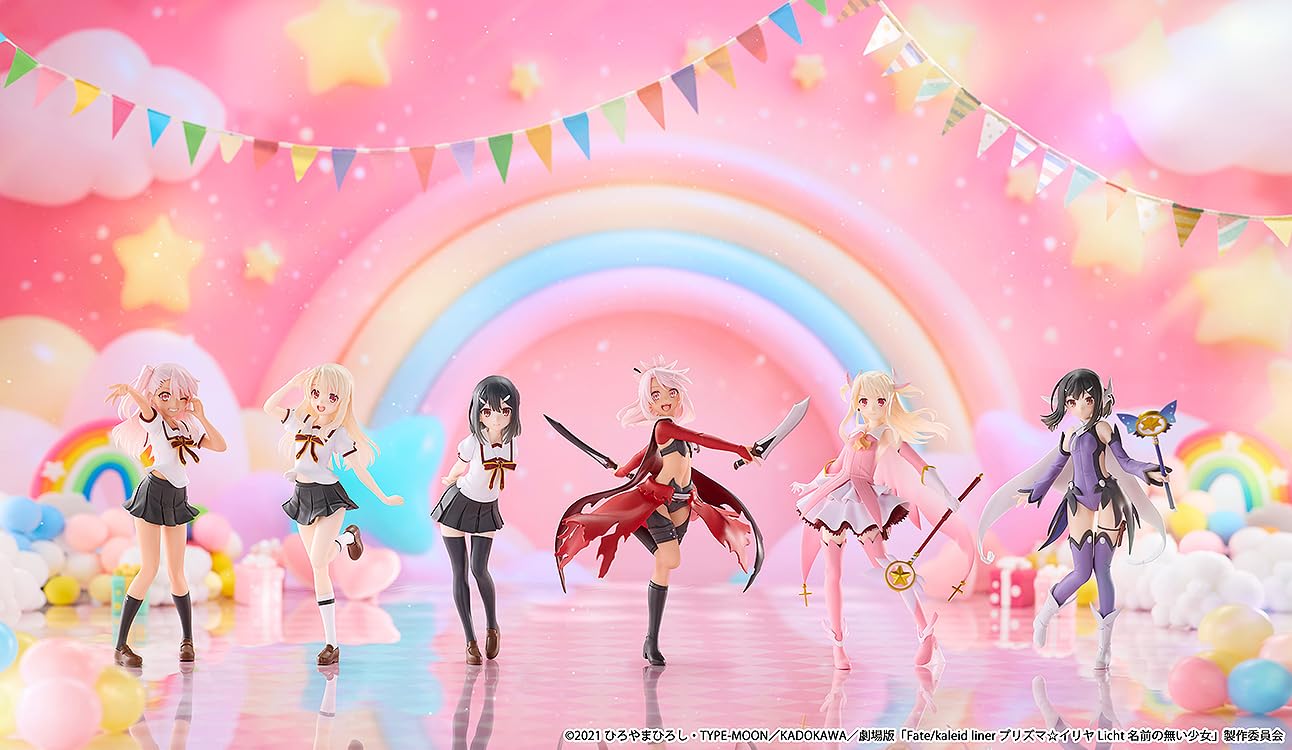 VISION 극장판 「Fate/kaleid liner 프리즈마☆일리야 Licht 이름이 없는 소녀」【BOX】CHILLfigg 극장판 「Fate/kaleid liner 프리즈마☆이리야 Licht 이름이 없는 소녀”(6개입) 플라스틱제 도장이 끝난 완성품 논스케일 전용 받침대 부속 전고 약 160 mm