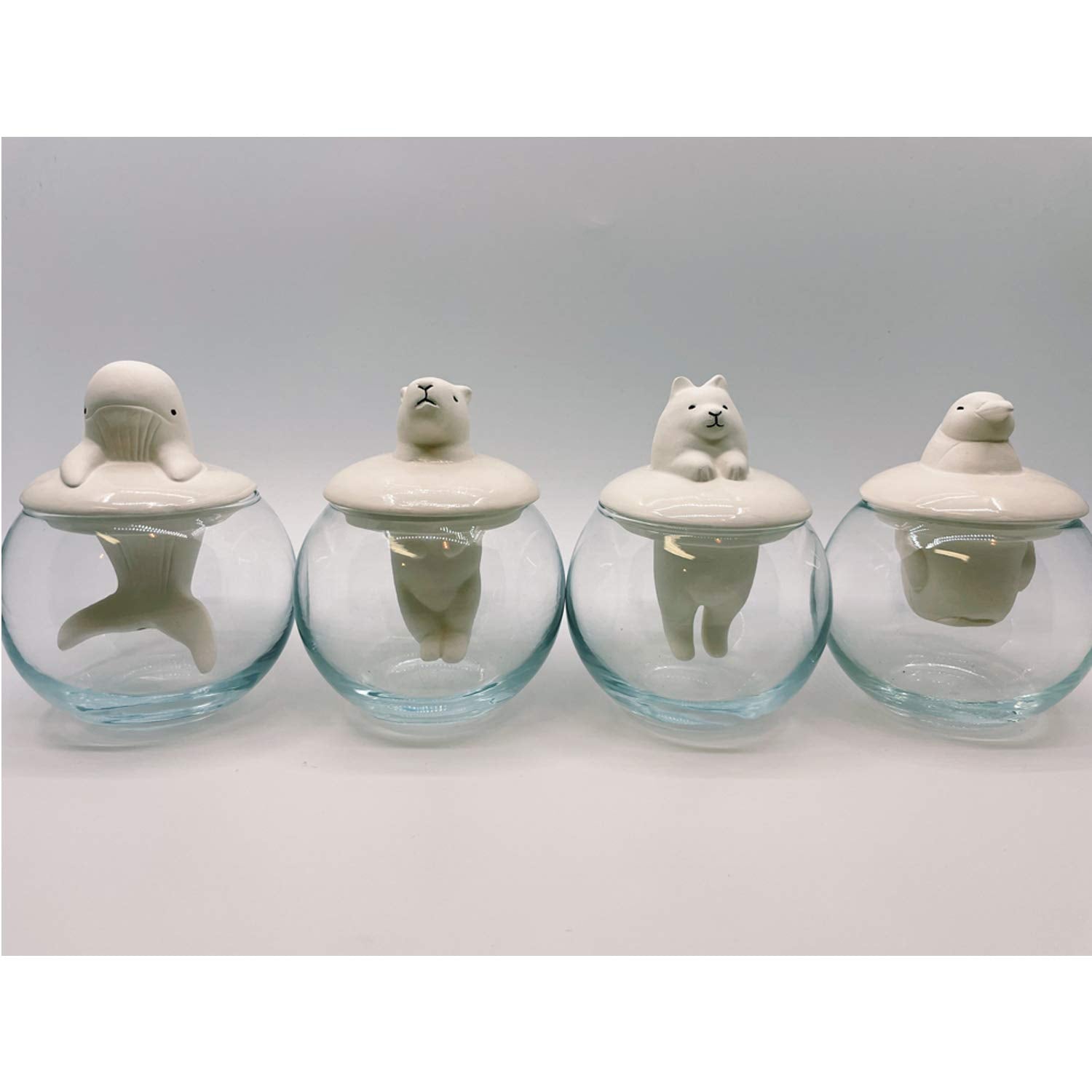 Sun Art Cute Miscellaneous Goods Dome Shape Eco Humidifier Tabletop Ceramic Evaporative Type Capybara SAN3252-1