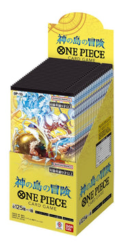 반다이 (BANDAI) ONE PIECE 카드 게임 부스터 팩 신의 섬의 모험 [OP-15] (BOX) 24 팩 포함