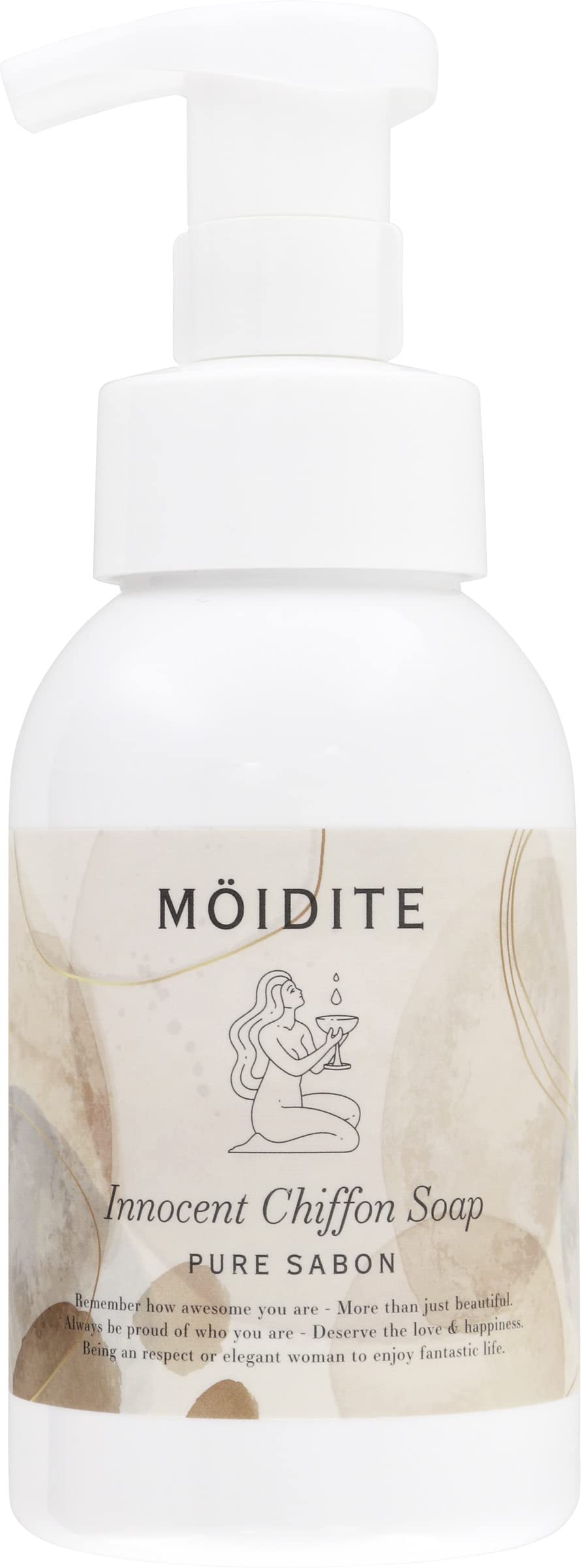 MOIDITE Innocent Chiffon Soap Pure Sabon Scent 300ml