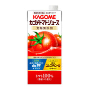 카고메 토마토 주스 식염 무첨가 1L 종이팩×6개(기능성 표시식품