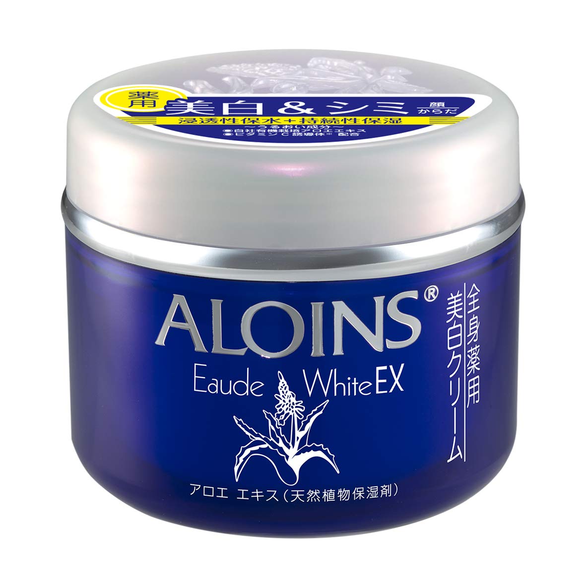 Eau de Cream White EX 180g [Quasi-drug] For whole body, whitening, stains, moisturizing