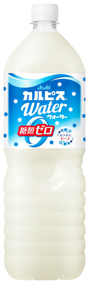 Asahi Beverages Calpis Water Zero Sugar 1.5L x 8 bottles [Lactic Acid Bacteria] [0 Calories]