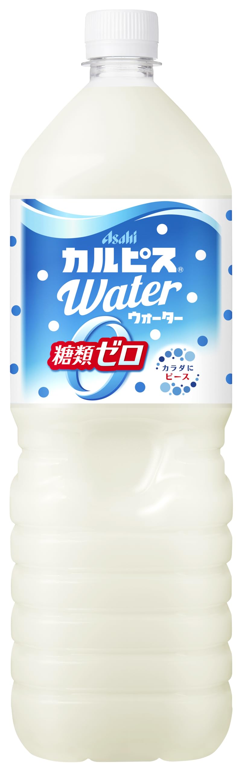 Asahi Beverages Calpis Water Zero Sugar 1.5L x 8 bottles [Lactic Acid Bacteria] [0 Calories]