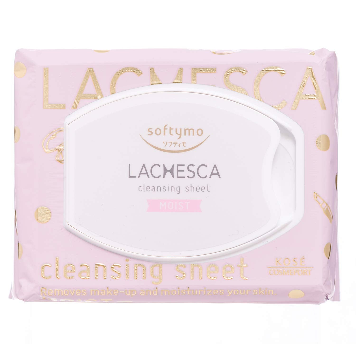 Softymo Lachesca 水润洁面片 50 片卸妆片