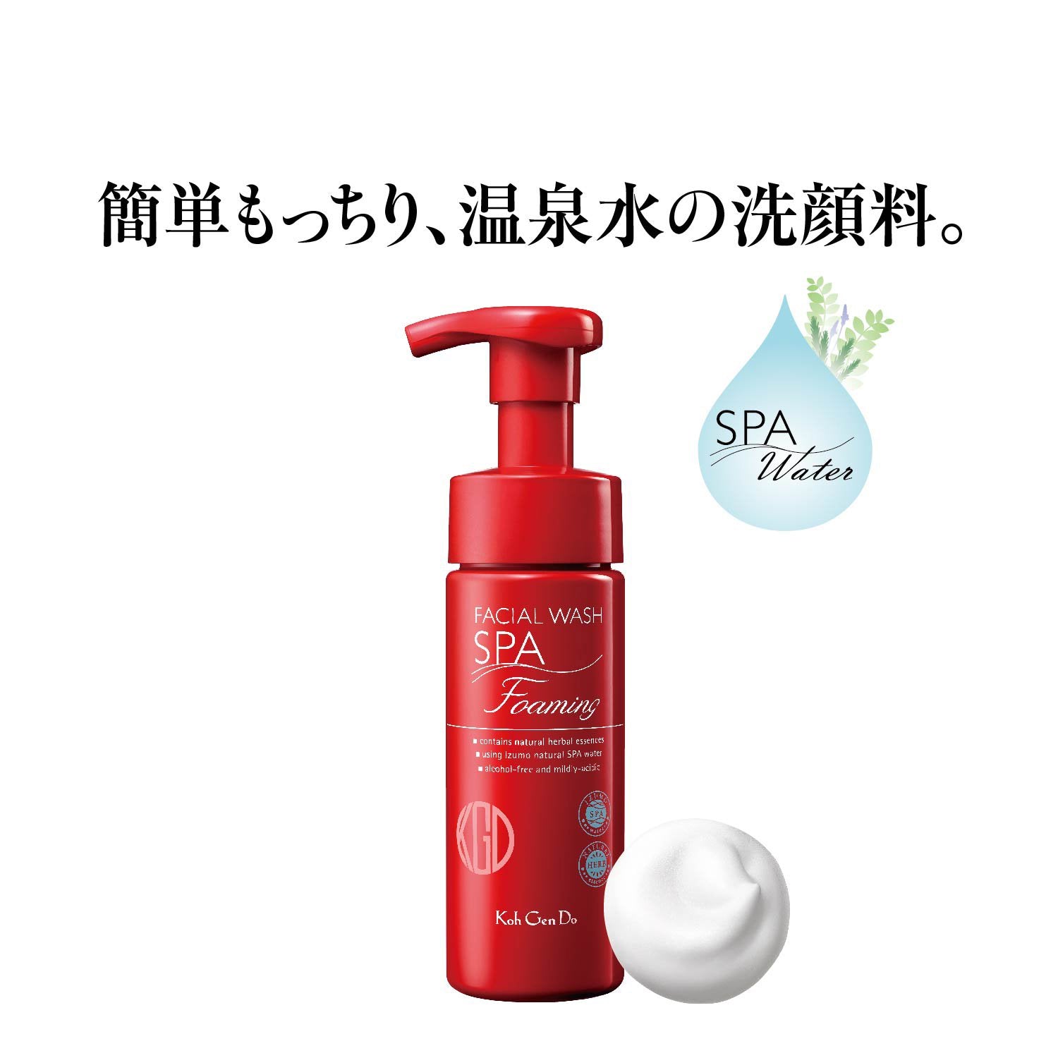 江原道泡沫洗面奶