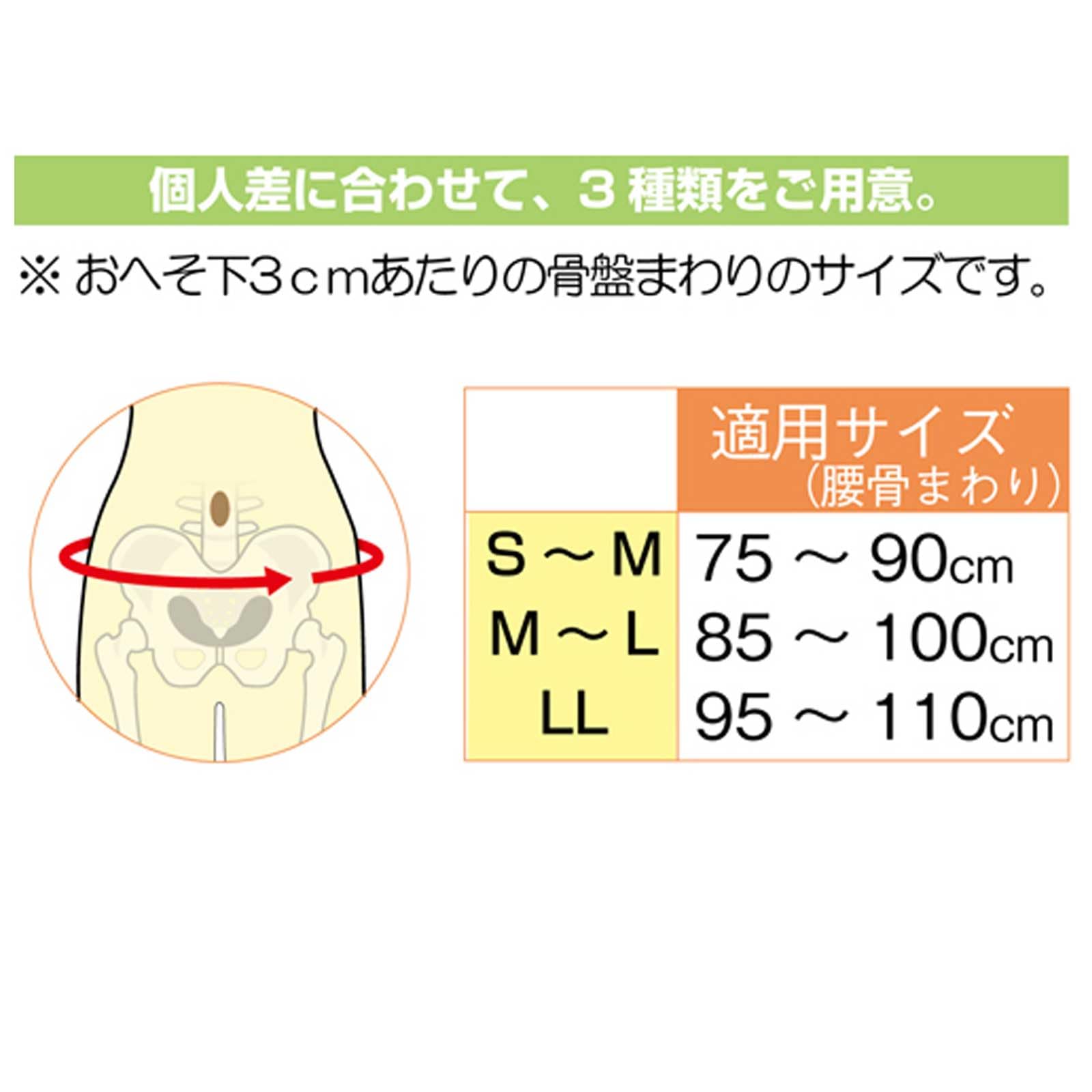 L.eader (Leader) Strain Back Help Belt S~M Size Unisex Beige 782951