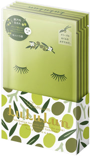 Face Mask Pack Lululun Shodoshima Premium Lululun (olive mask) 1 piece x 5 bags