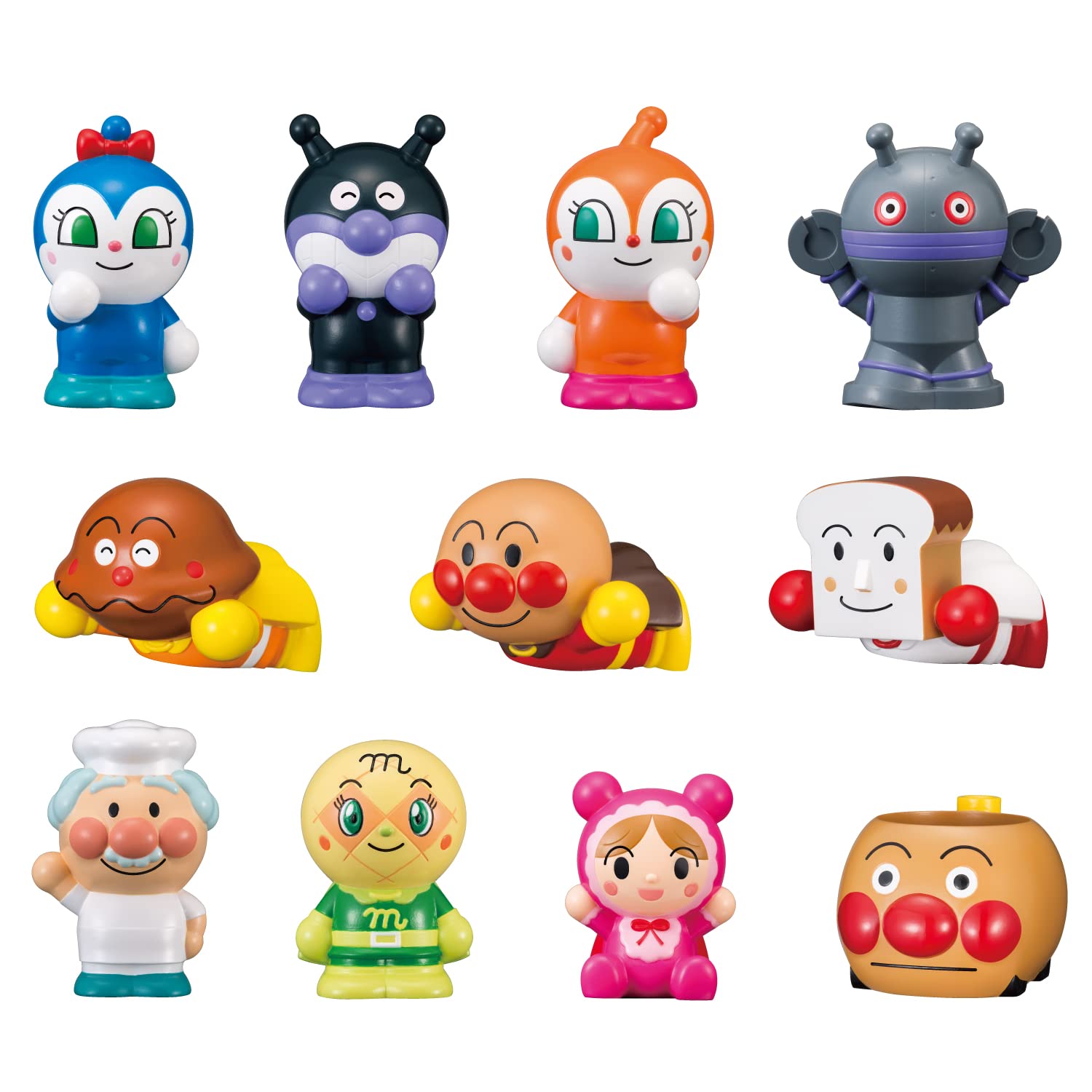 AGATSUMA Anpanman Finger Puppet Series Friends Full DX Set