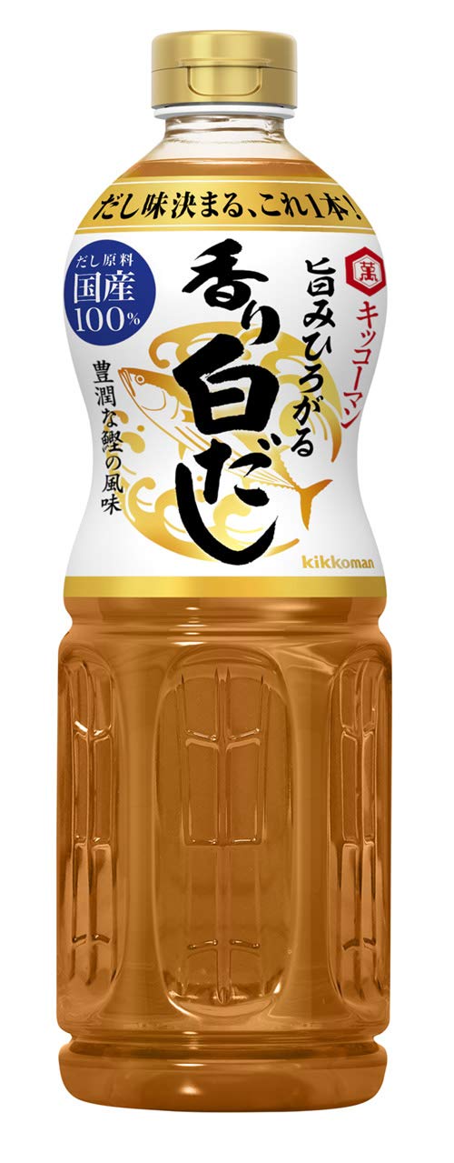 Kikkoman Foods Vị Umami Dashi Trắng Thơm 1000ml x 3 chai