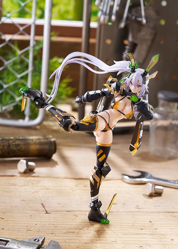 Max Factory Bunny Suit Planning figma Silva Barrel Line Plastic Painted Movable Figure Non-Scale Exclusive Stand Included Total Height Approximately 170mm (Head Height Approximately 148mm)