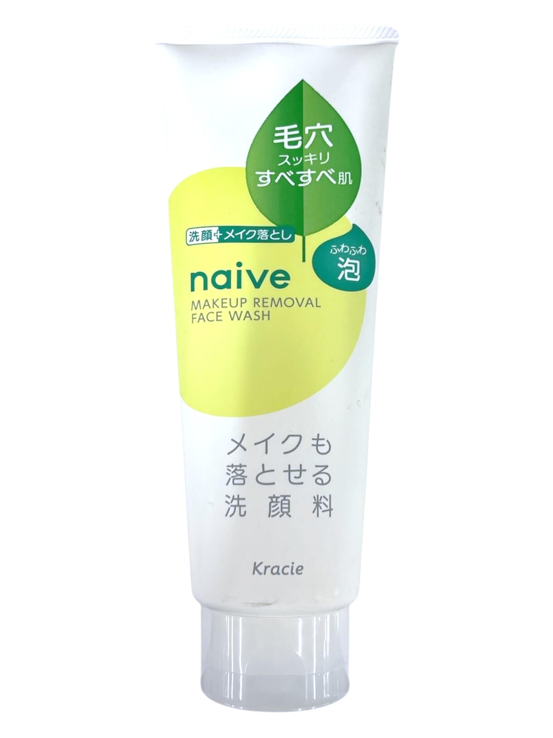 Naive facial cleansing foam pore clear 120g