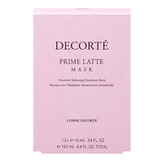 DECORTÉ Face Pack Prim Latte Mask 16mL x 12 pieces