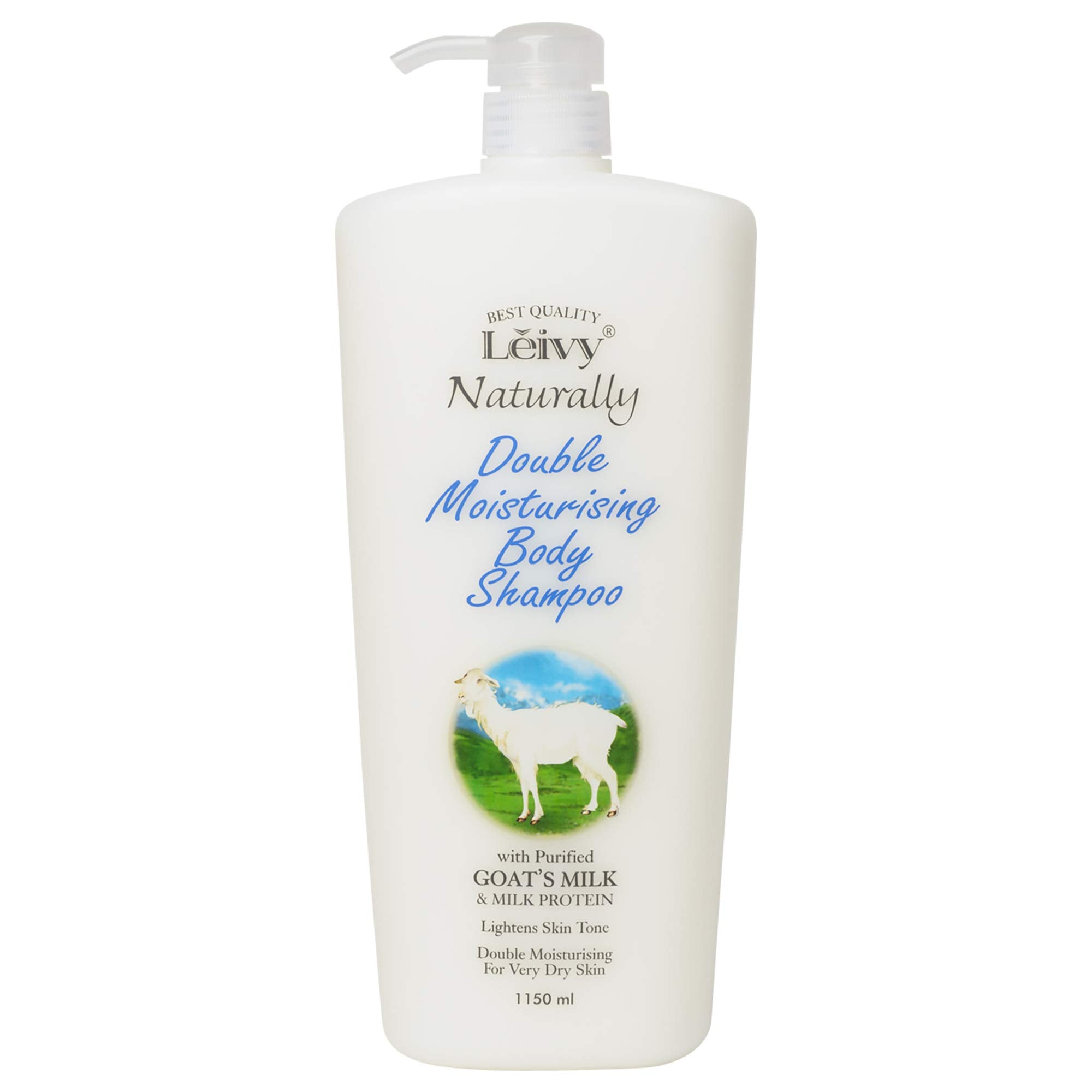 Leivy Leivy Body Shampoo Goat Milk & Milk Protein Body Soap 1.15 liters (x 1)