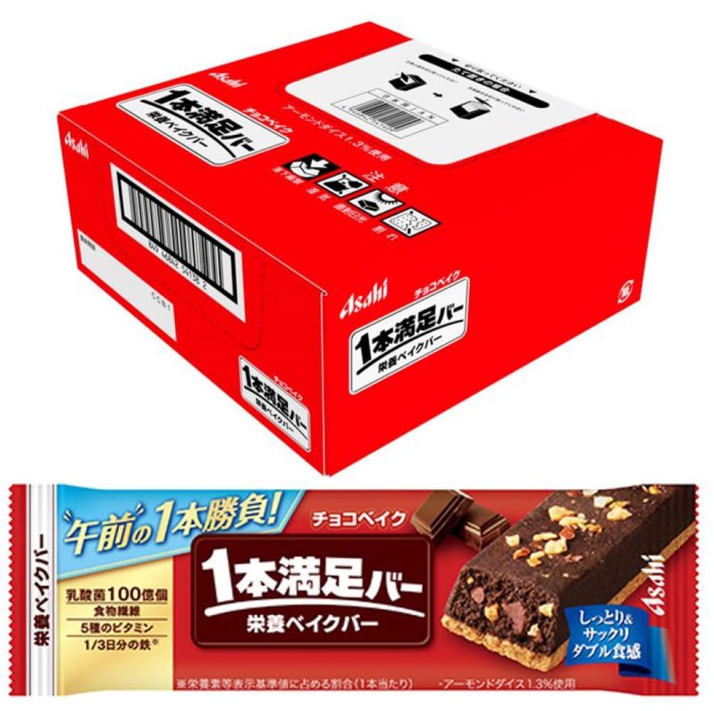아사히 그룹 식품 1병 만족 바 초코베이크 1병