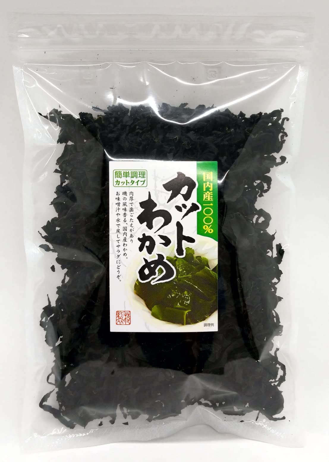산리쿠산 컷 미역 건조(척 봉투 입) 100g 건조 미역 잇몸 확실히 해조 업무용 대용량 국산 국내산 덕용 된장국 샐러드 식초의 물건