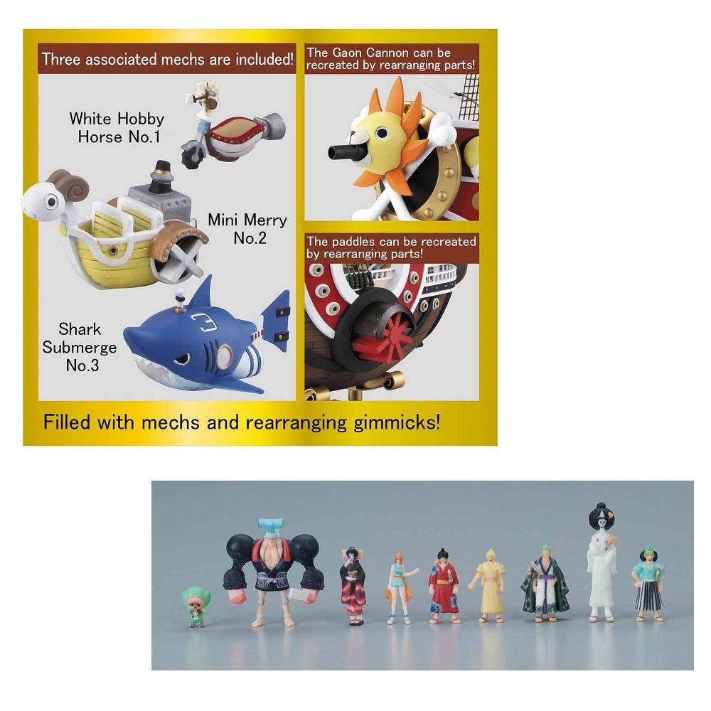 BANDAI SPIRITS One Piece Thousand Sunny Wano Country Phiên bản nhựa BAS5060269