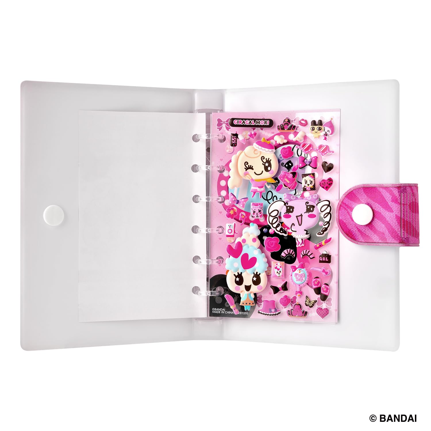 [BANDAI] Tamamori Seal Book Set Vivid ver. For ages 6 and up Tamagotchi