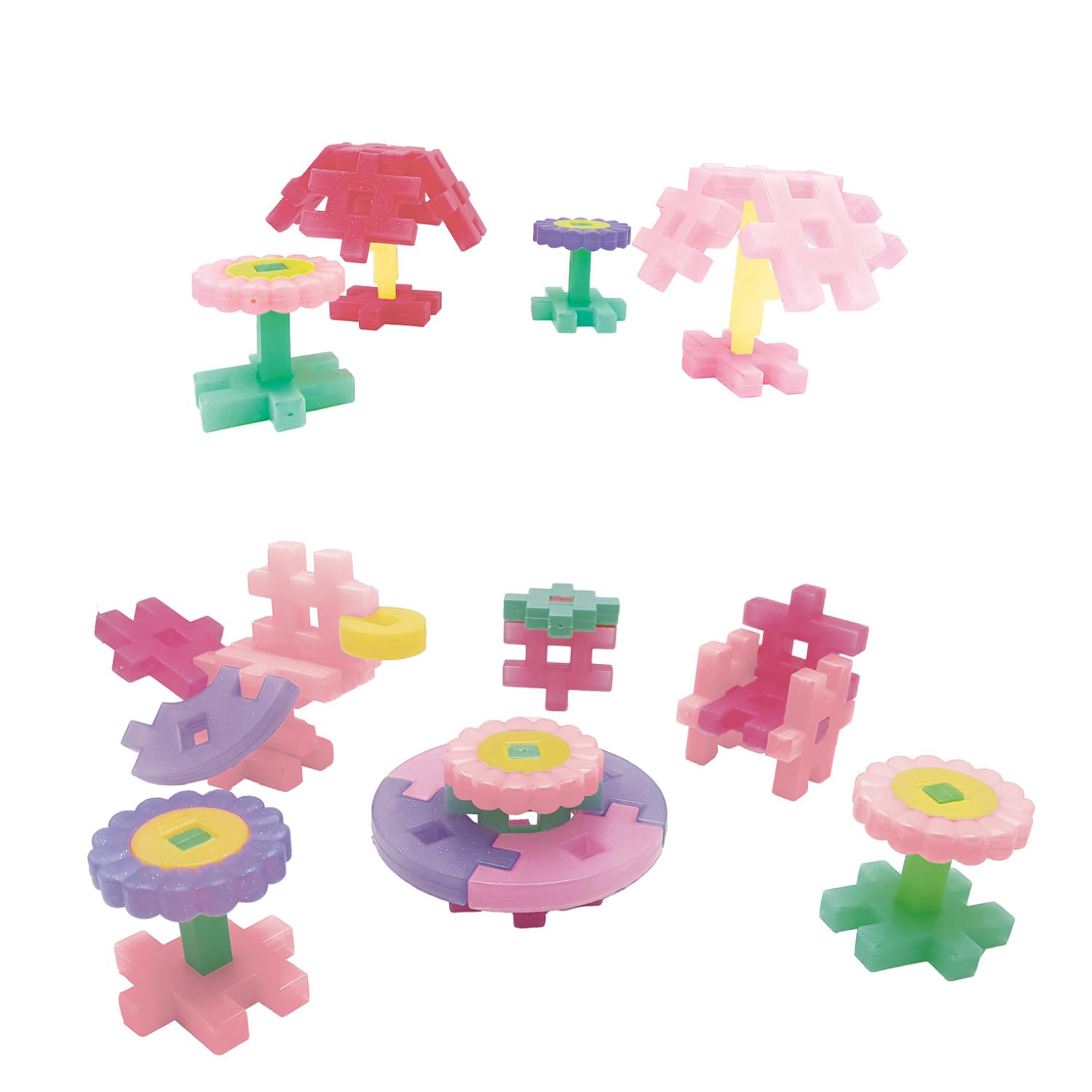 Gakken New Block My Melody Outing Bag (Target Age: 3 years old and above) Sanrio Blocks 10 Types 38 Parts 1 Figure 83091