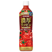 Kagome Tomato Juice Concentrated Lycopene No Salt Added 720ml PET bottles x 15 (Uses high lycopene tomatoes)