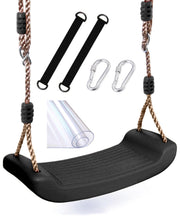 Kenkoba Hands Children's Laughing Swing at Home, Indoors, Garden, Easy Swing Play (Black)