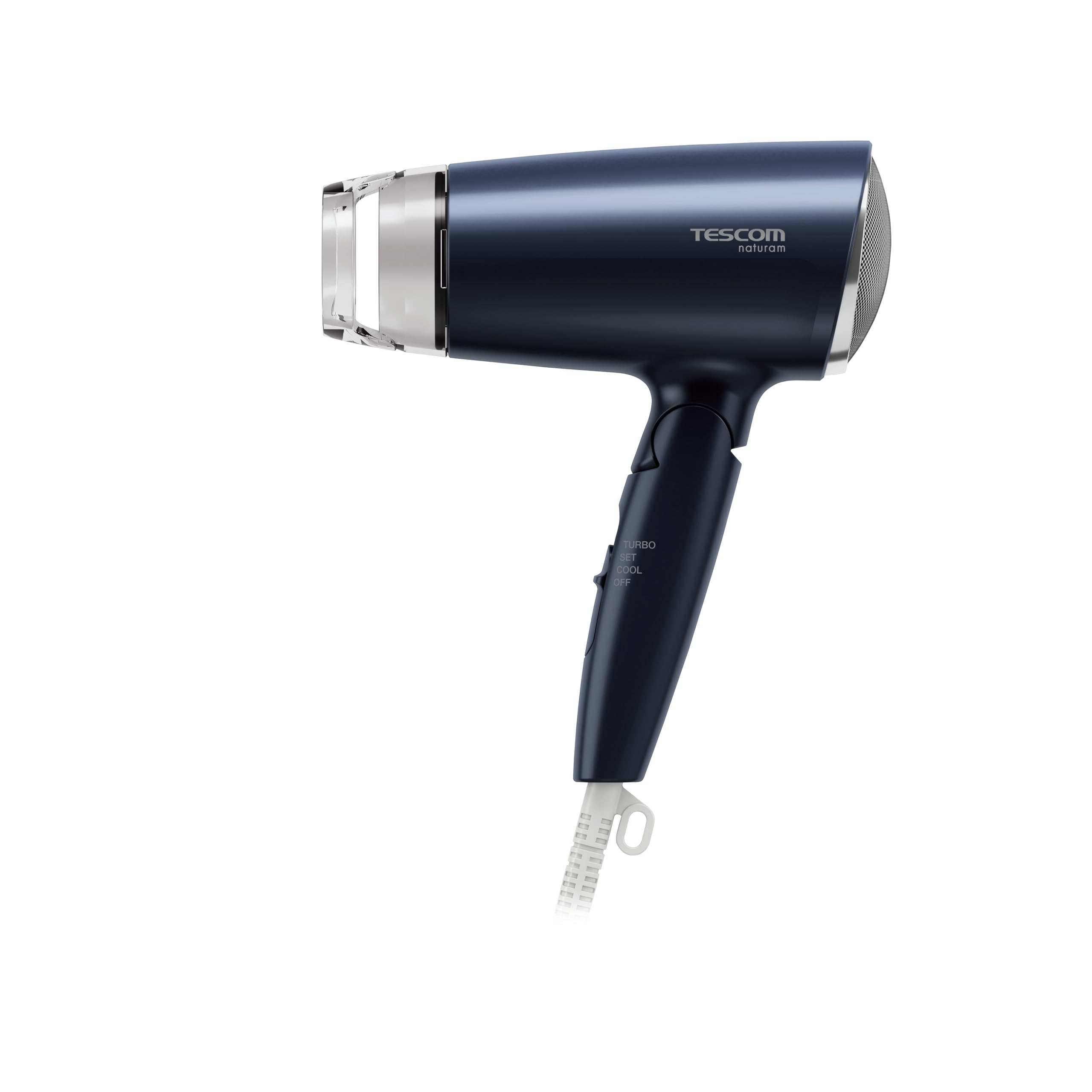 테스콤 (TESCOM) 드라이어 마이너스 이온 냉풍 경량 접는 naturam 네이비 TD200B-A