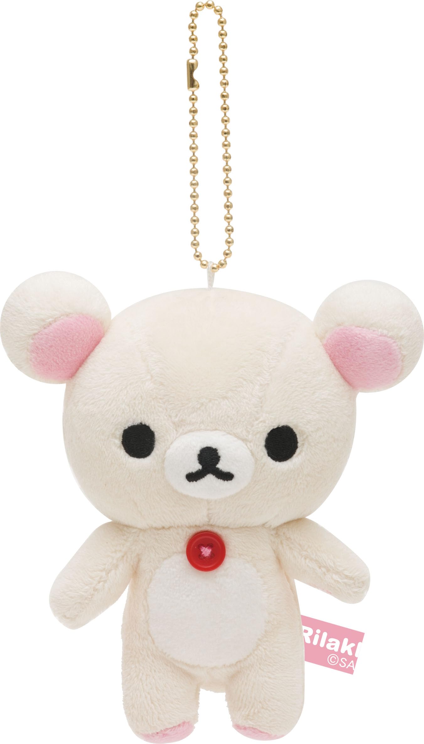 MR80601 Rilakkuma hanging stuffed toy Korilakkuma