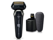 Panasonic Ram Dash PRO Men's Shaver 6 Blades Fully Automatic Cleaning Charger/USB Charging Case Included Bath Shaving Craft Black ES-LS9CX-K