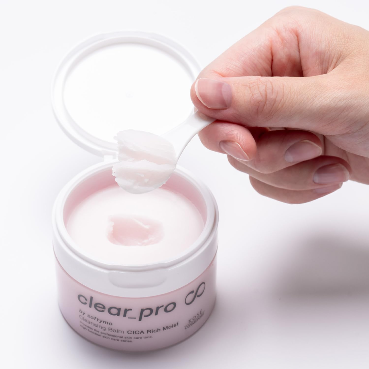 Softymo KOSE Clear Pro Cleansing Balm CICA Rich Moist 90g Pore Dirt