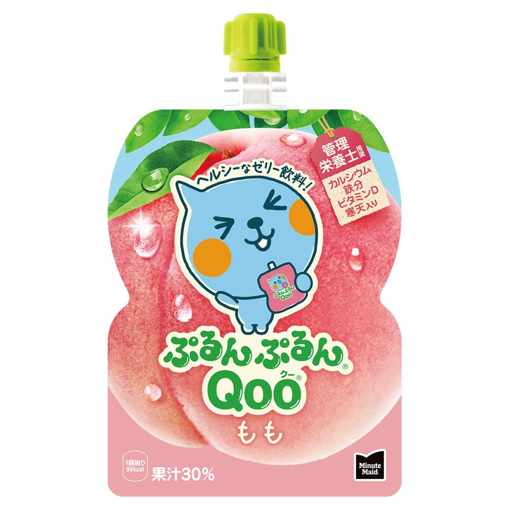미닛 메이드 푸룬 푸룬 Qoo (쿠) 모모 맛