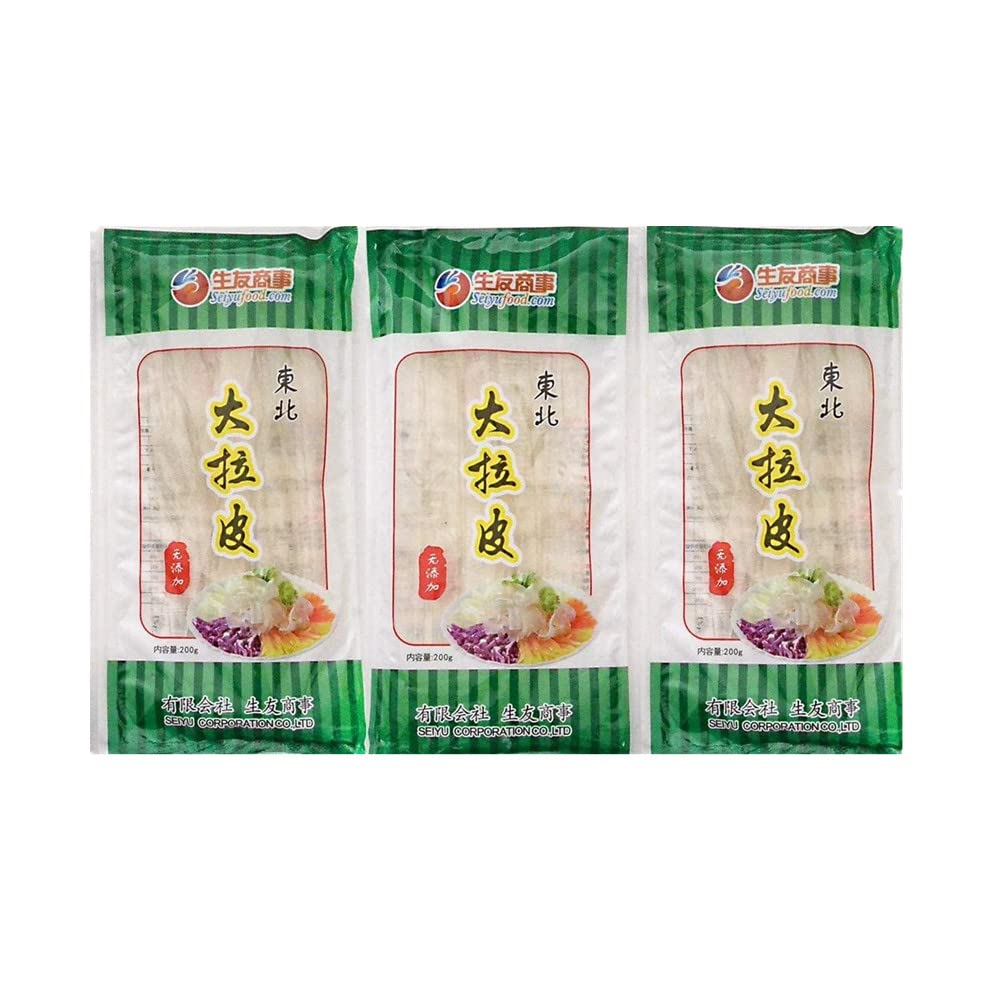 Tohoku Daira Pei [3-piece set] Chinese vermicelli danmyeon with easy recipe Dala Pea