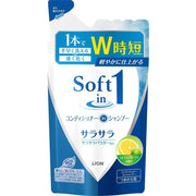 소프트 인원 샴푸 사라 사라 리필 용 380ml × 2 세트