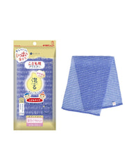 키크론 바디 타월 어린이용 블루 28 cm×80 cm 1장입