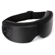 NIPLUX EYE RELAX S Eye Warmer Eye Mask Hot Eye Mask Rechargeable Eye Beauty Eye Care Bluetooth Function Music Christmas (Black)