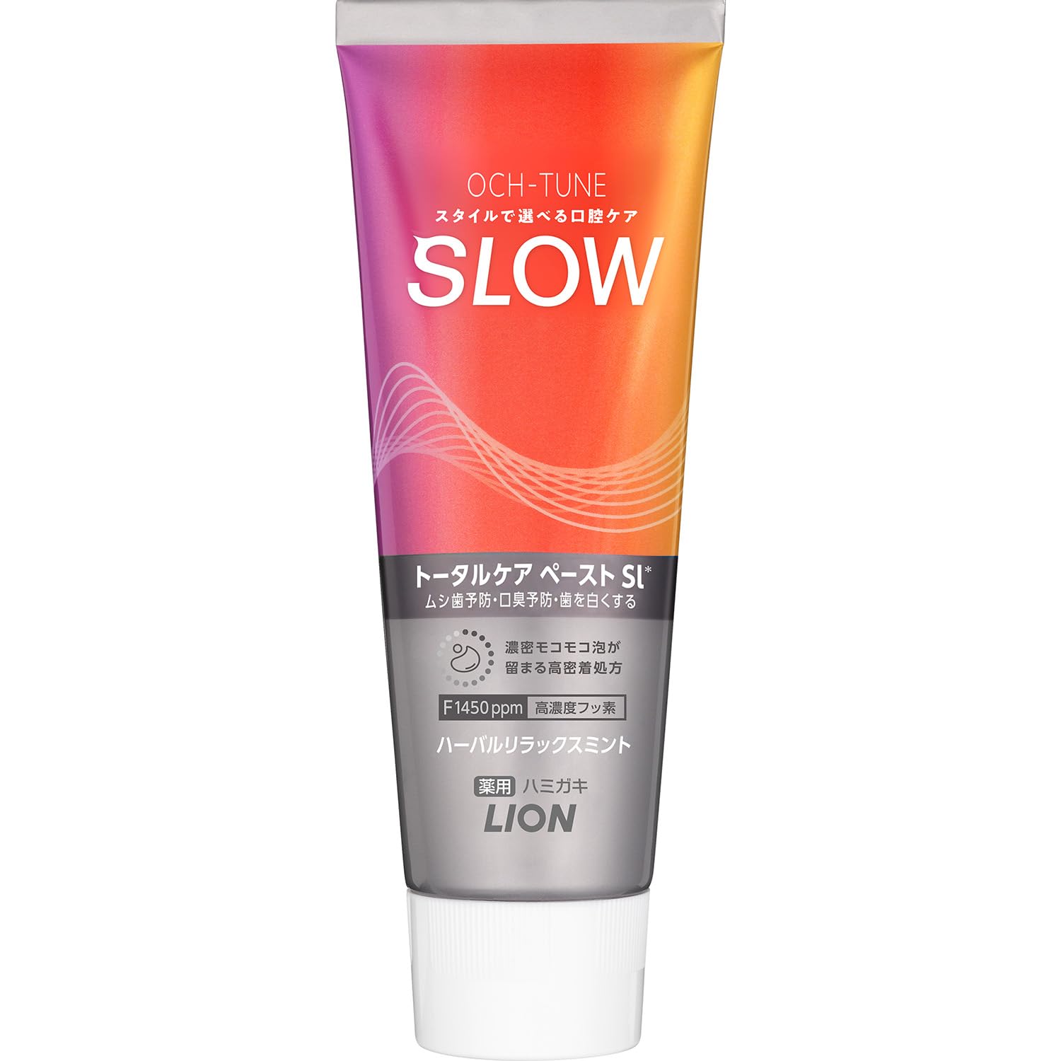 OCH-TUNE [Quasi-drug] Toothpaste SLOW Herbal Relax Mint Toothpaste Highly Concentrated Fluoride (1450ppm) 130g