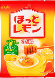 Asahi hot lemon throat candy 76g x 5 pieces