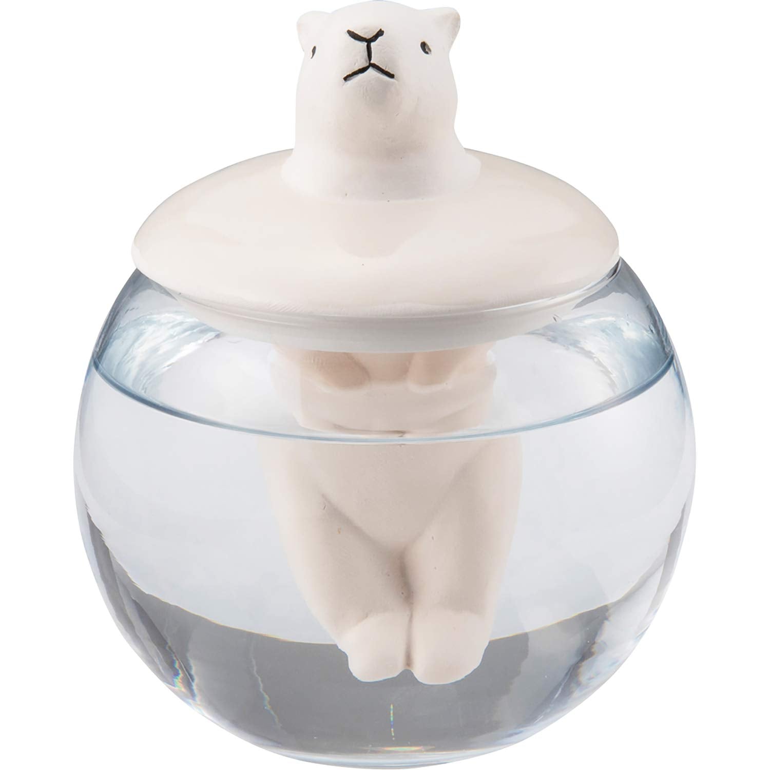 Sun Art Cute Miscellaneous Goods Dome Shape Eco Humidifier Tabletop Ceramic Evaporative Type Capybara SAN3252-1