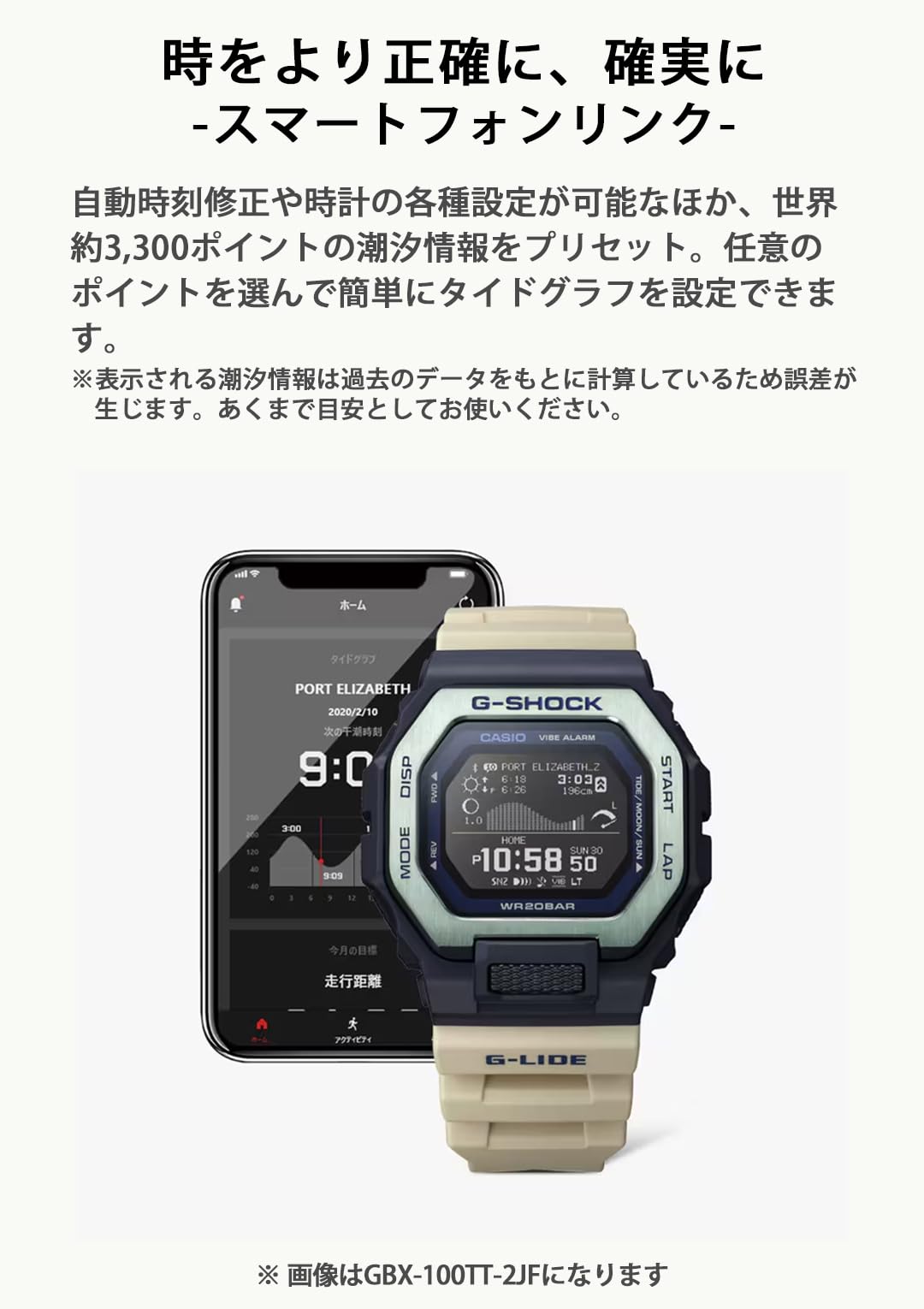 [Casio] G-Shock Watch [Domestic Genuine Product] G-LIDE GBX-100-1JF Men's